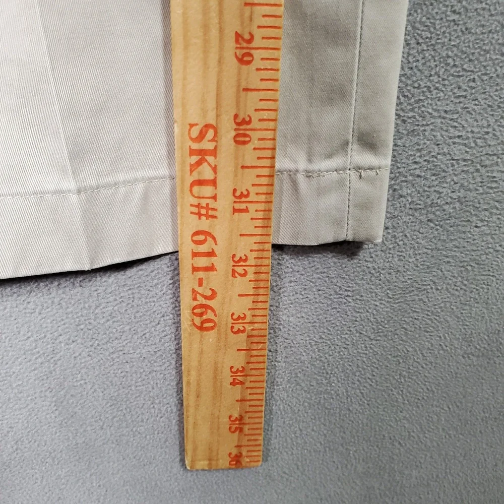 Brooks Brothers Chino Pants Mens 35x32 Tan Clark Advantage Cotton Preppy Classic